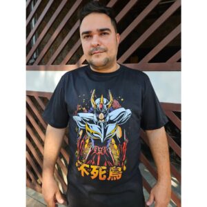 Camiseta Cavaleiros do Zodíaco Ikki de Fênix