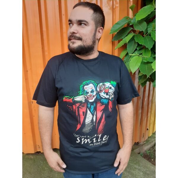 Camiseta Coringa Joker Mask