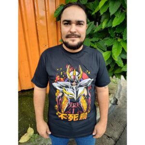 Camiseta Ikki de Fênix Cavaleiros do Zodíaco