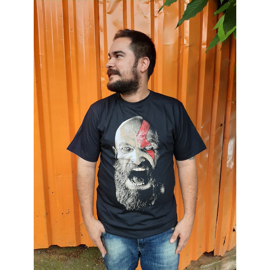 Camiseta Good Of Wor - Kratos - Camiseteria Gêmeas do Cadu