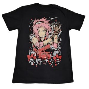 Camiseta Preta Sakura