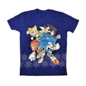 Camiseta Azul Sonic