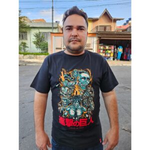 Camiseta Shingeki No Kyojin All Titan