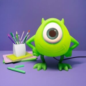 Luminária Mike Wazowski Monstros S.A. MAIS IMAGENS LUMINÁRIA MIKE WAZOWSKI MONSTROS S.A.