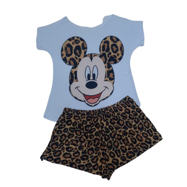 Pijama Adulto Mickey - Oncinha