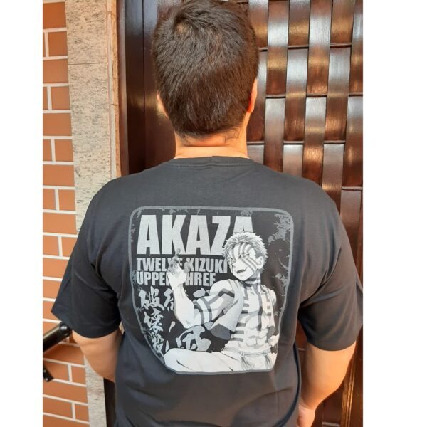 Camiseta Akaza Demon Slayer