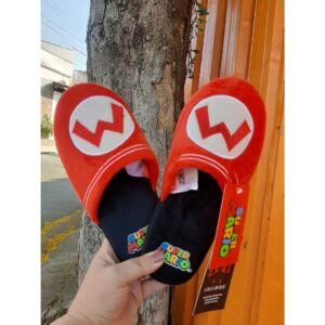 Chinelo Mario Logo - TAMANHO P