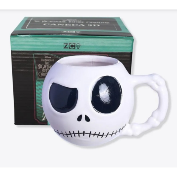 Caneca 3D Jack Skellington - O Estranho Mundo de Jack