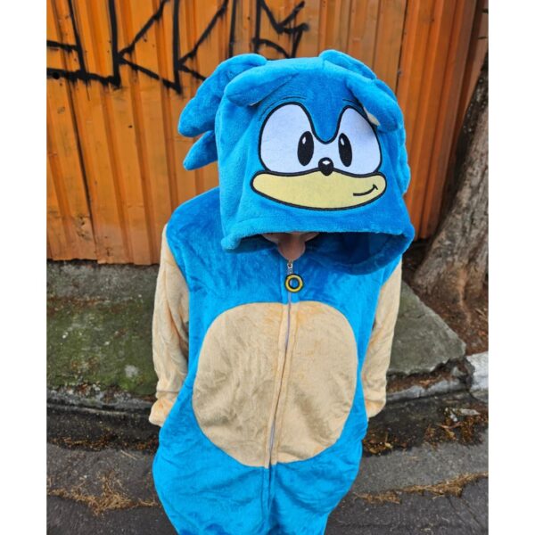 Macacão Kigurumi Sonic