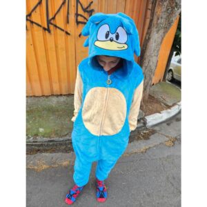 Macacão Kigurumi Sonic