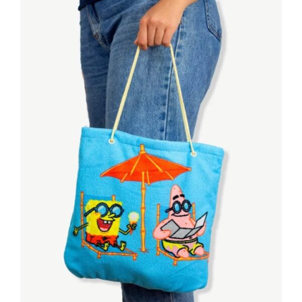 Toalha de Praia 2 em 1 Bob Esponja