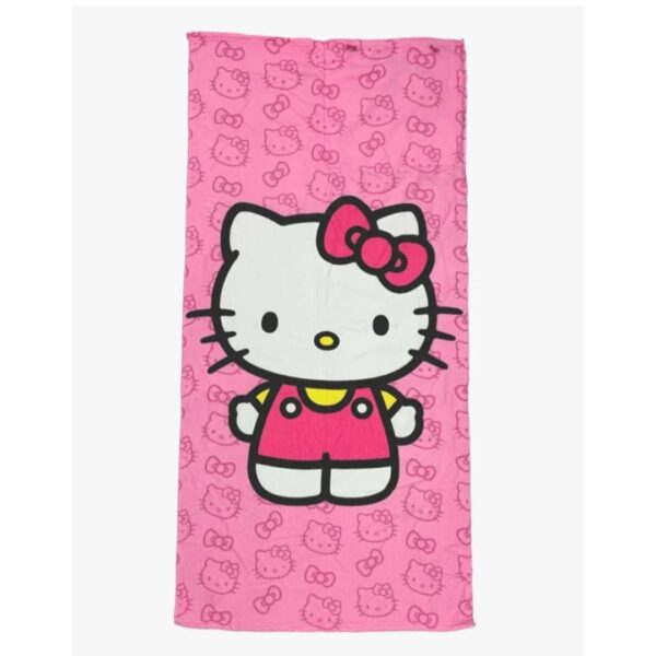 Toalha de Praia 2 em 1 Hello Kitty