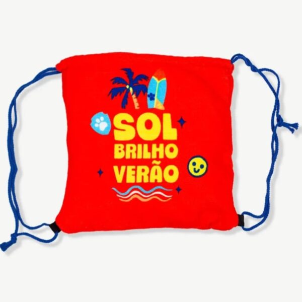 Toalha de Praia 2 em 1 Patrulha Canina