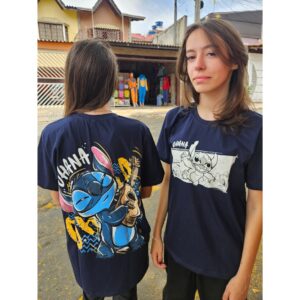 Camiseta Stitch Ohana
