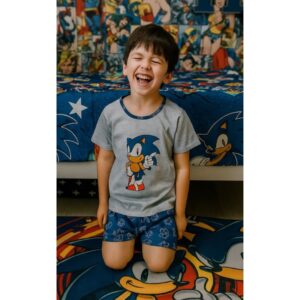 Pijama Infantil Sonic