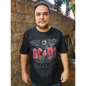 Camiseta AC/DC Black Ice