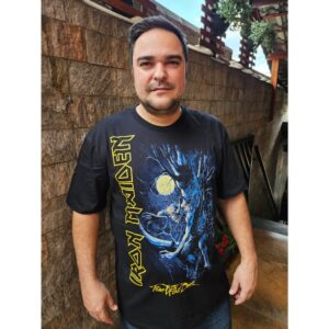 Camiseta Iron Maiden Fear Of The Dark