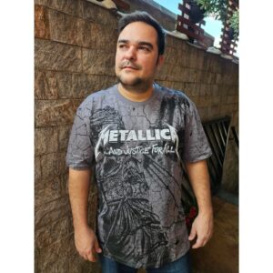 Camiseta Metallica And Justice For All